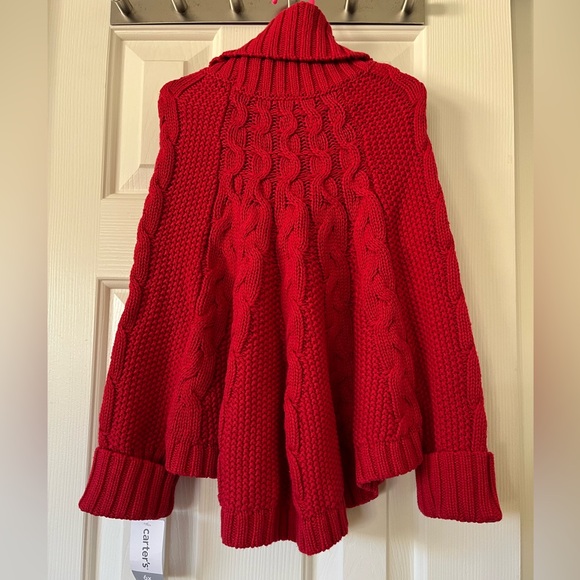 Carter’s size 6x sweater shawl, NWT - Picture 8 of 9